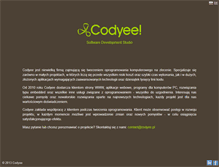Tablet Screenshot of codyee.pl